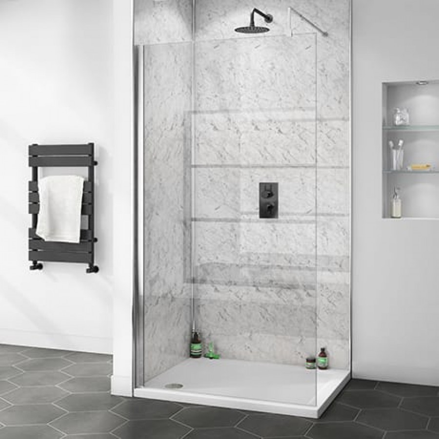 White Marble Shower Wall Panels 1000MM x 2.4m X 10mm..................